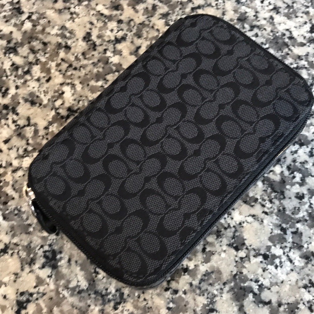 Coach signature jewelry box